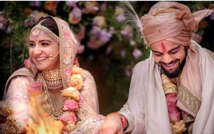 Anushka Sharma & Virat Kohli are a married couple now! #Virushka is #CoupleGoals