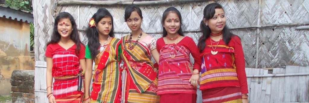 Traditional Attire and Jewellery of Assam-rabha tribe