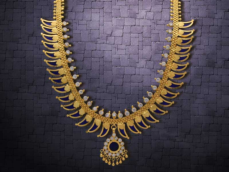 Traditional Jewellery of Kerala-Pulinakham Mala