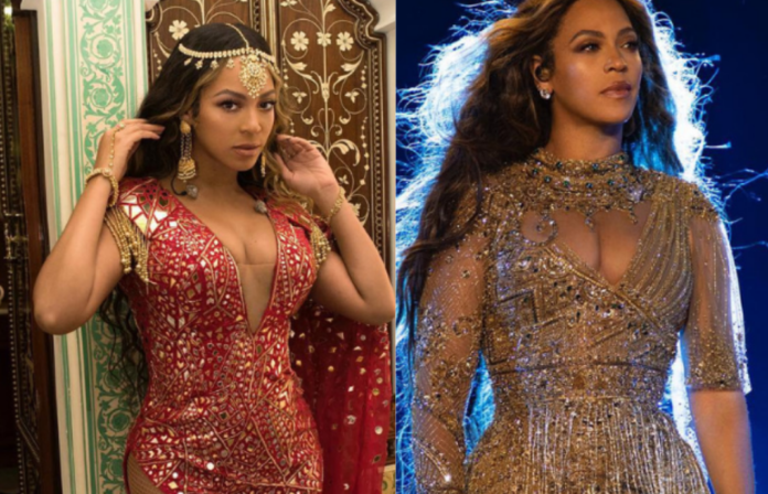 EVERYTHING YOU NEED TO KNOW ABOUT BEYONCE’S INDIAN LOOKS AT #AMBANIWEDDING