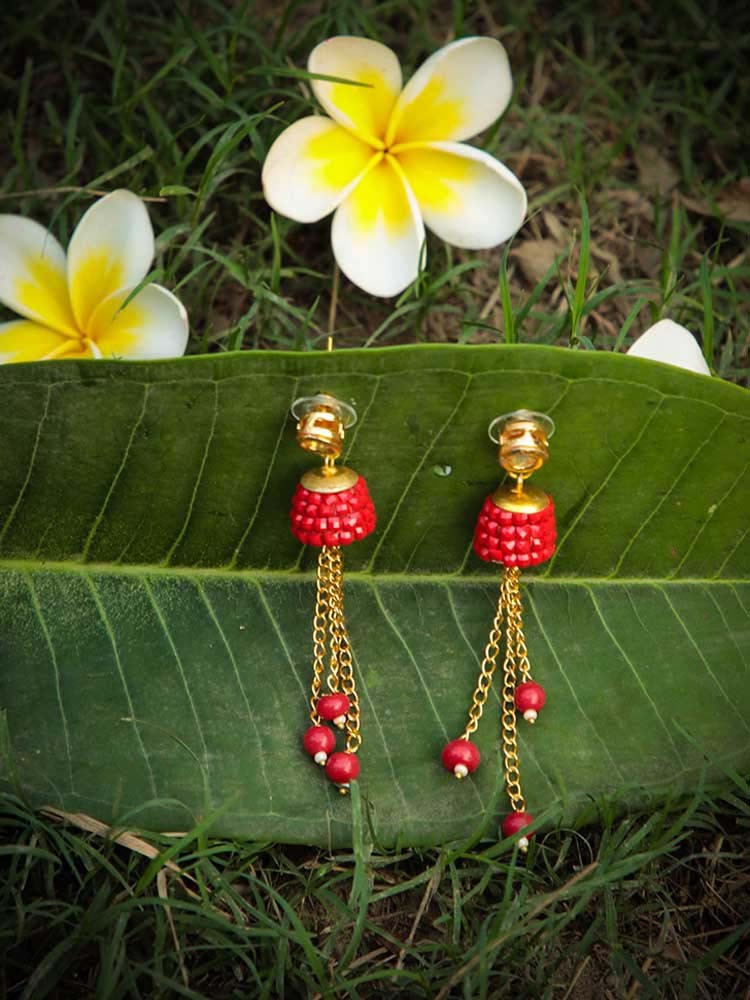 Amazing Red Earrings To Flaunt This Valentines Day 4