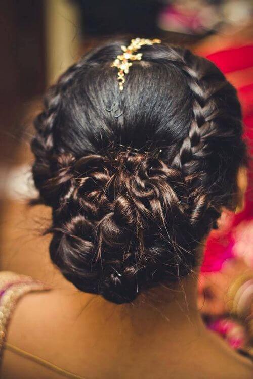 Hairstyle For Indian Wedding - भारतीय शादी के लिए हेयर स्टाइल - YouTube