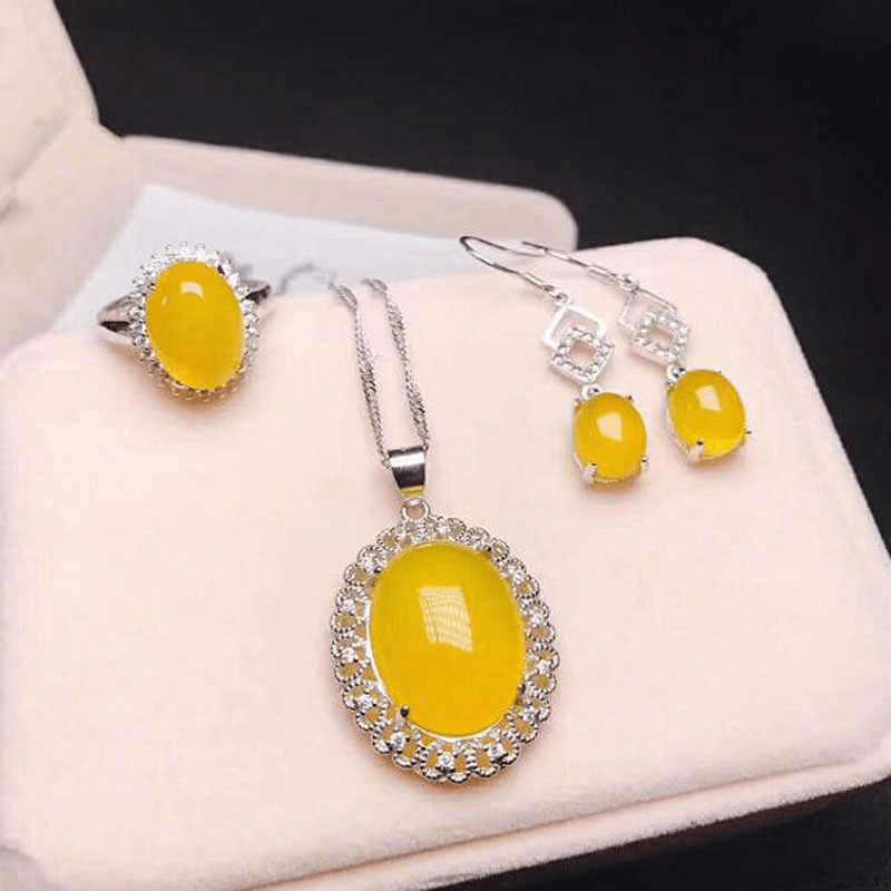 Yellow Jewelry Jade