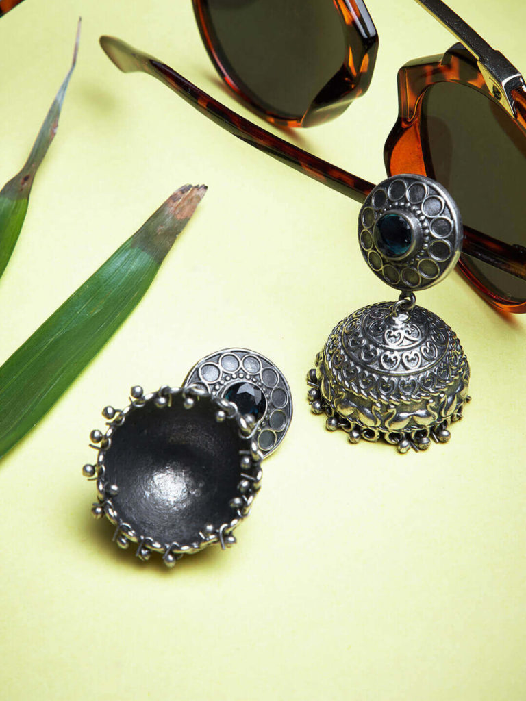 Jhumka Earrings By GloBox By ZeroKaata: A Myntra Exclusive Brand