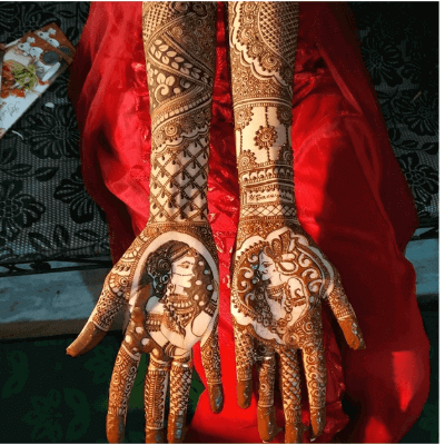 12 Gorgeous Tattoo Mehndi Designs For "The Bride" & Bridesmaids 1