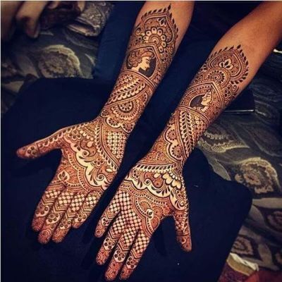 12 Gorgeous Tattoo Mehndi Designs For "The Bride" & Bridesmaids 2
