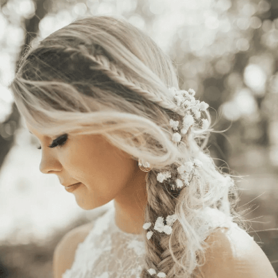 Top 20 Simple Hairstyles for Gowns and Frocks | Styles At Life