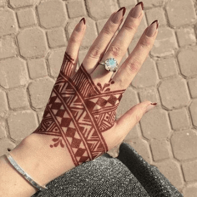 12 Gorgeous Tattoo Mehndi Designs For "The Bride" & Bridesmaids 7