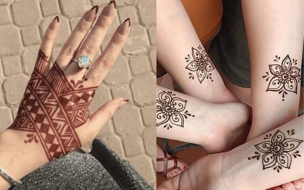 Feather tattoo || feather henna tattoo || Mehndi creations - YouTube