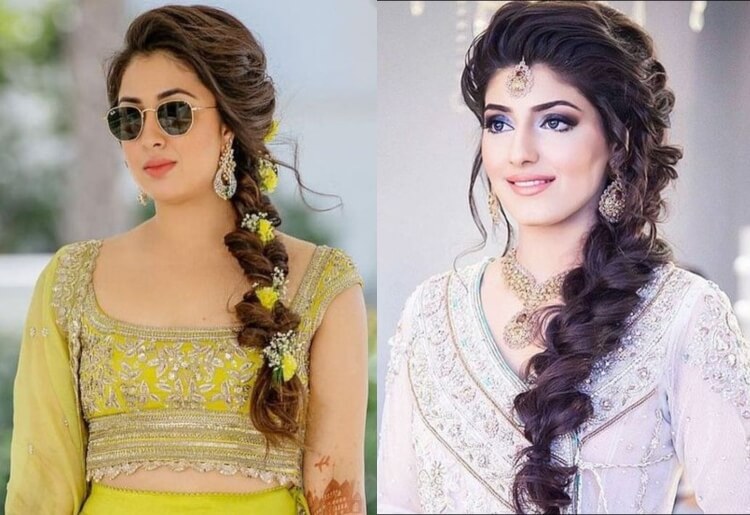29 Beautiful and Easy Hairstyles to Pair with Your Saree | Medium length hair  styles, Messy hairstyles, Front hair styles