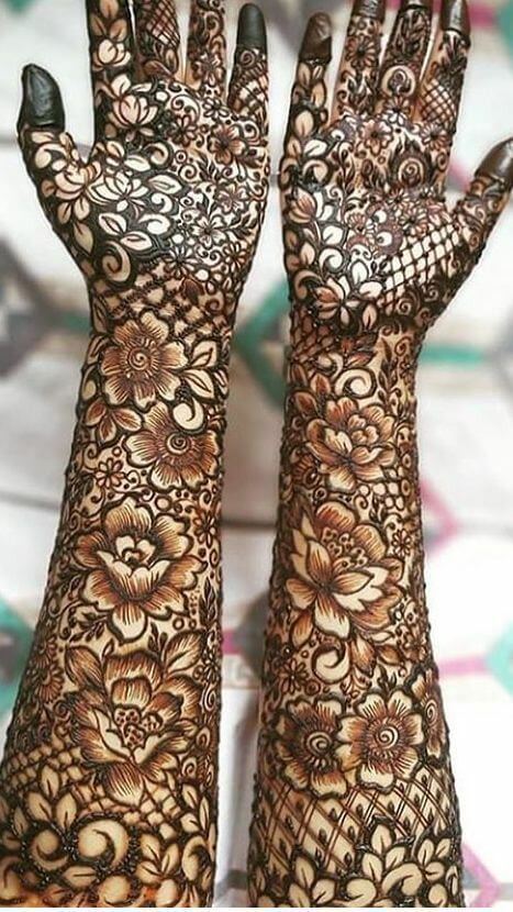 Discover 130+ traditional mehndi designs for bride best