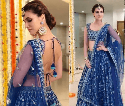 Attention-Grabbing Hairstyles For Lehenga Look