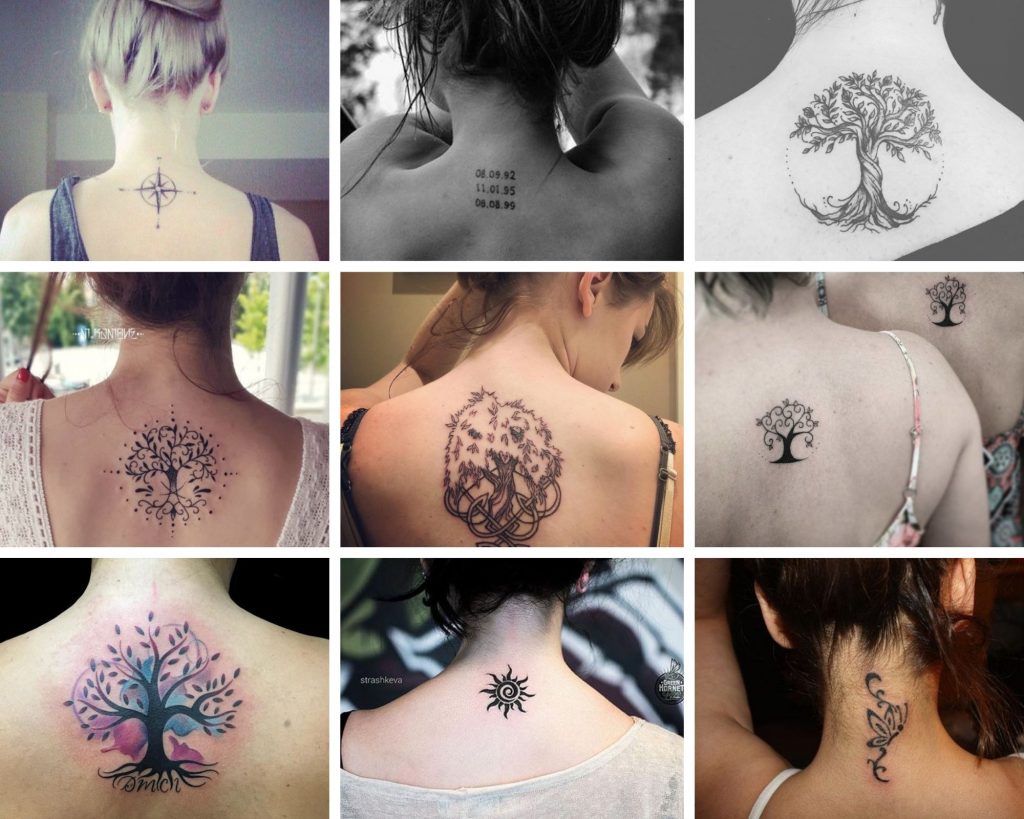 126 Distinguished Back Tattoos For Women 1