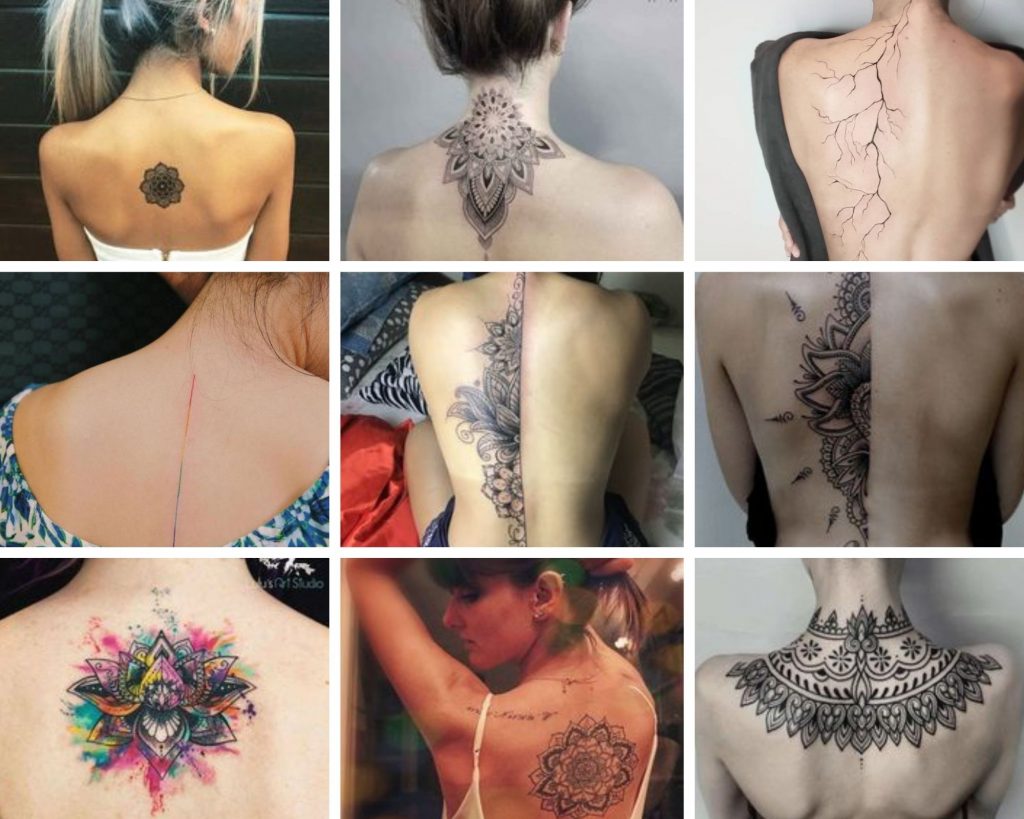 126 Distinguished Back Tattoos For Women 13