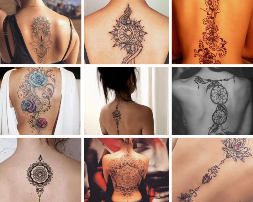 126 Distinguished Back Tattoos For Women 14