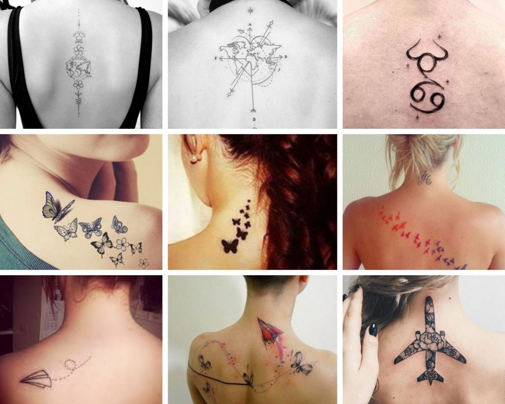 126 Distinguished Back Tattoos For Women 6