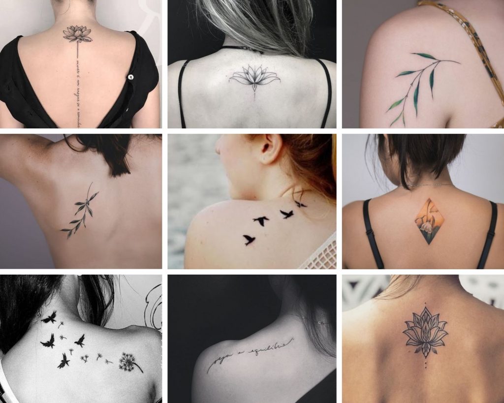 126 Distinguished Back Tattoos For Women 8