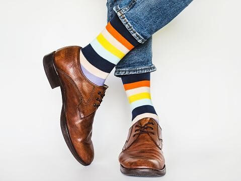 5 Stylish ways to match socks with your attire- don't choose exact matches