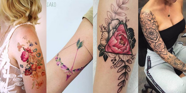 half sleeve tattoo ideas for females
