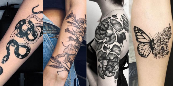 half sleeve tattoo for women
