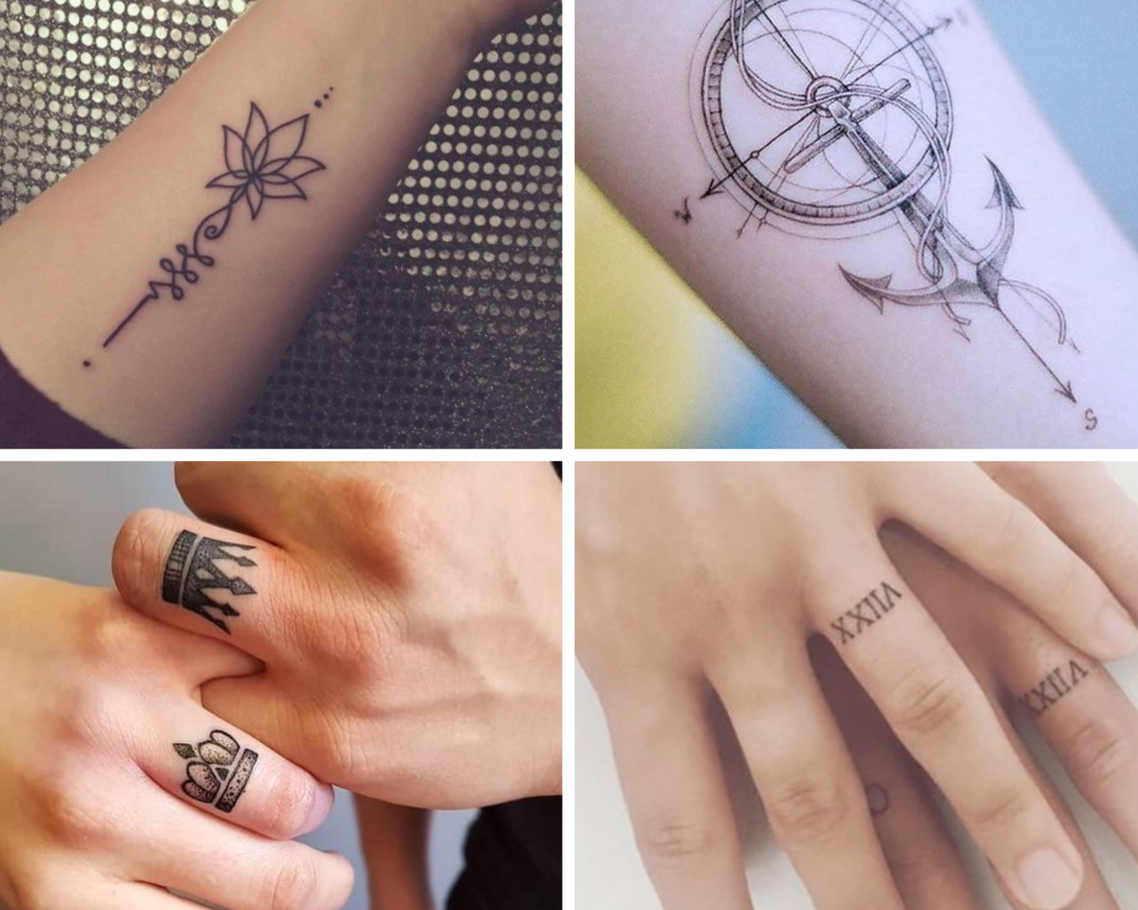 hand tattoos female
