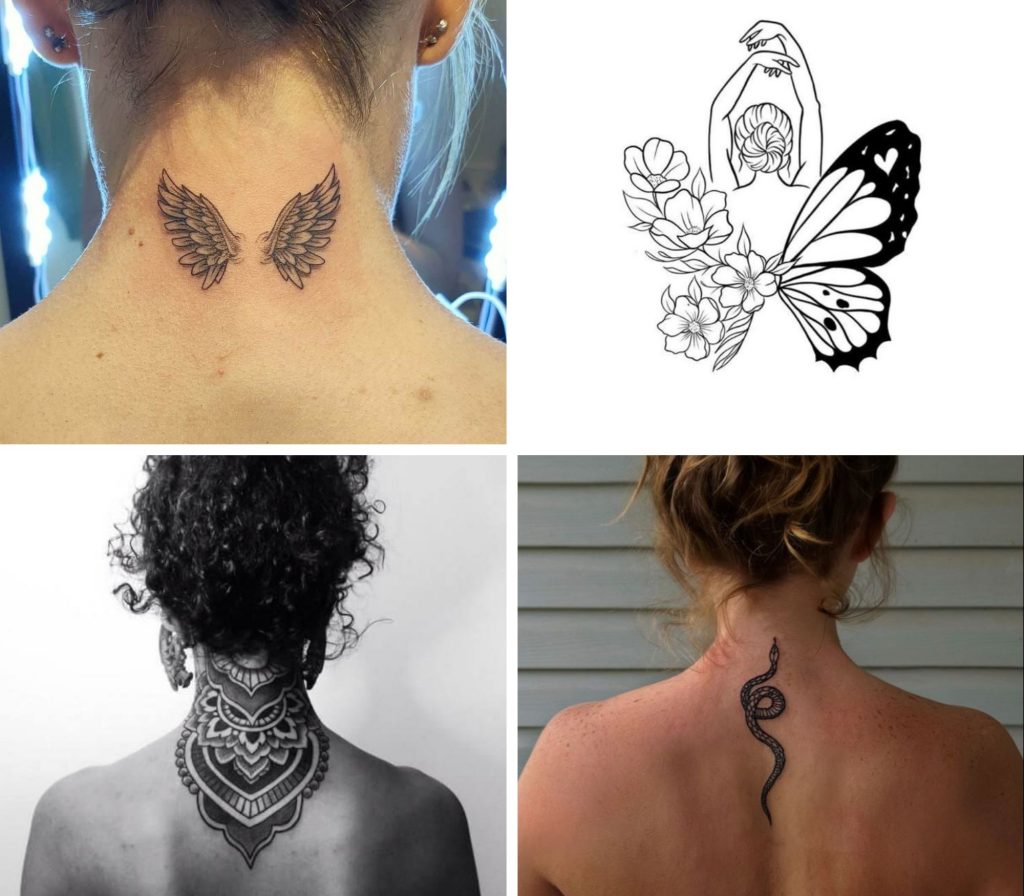 104 Fascinating Neck Tattoos For Woman-2023 Version