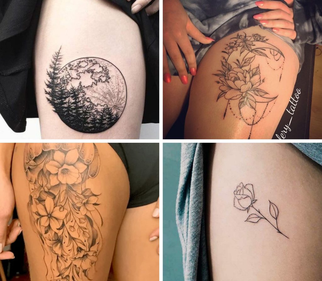 16 Best Thigh Tattoos for Women  Female Tattooers