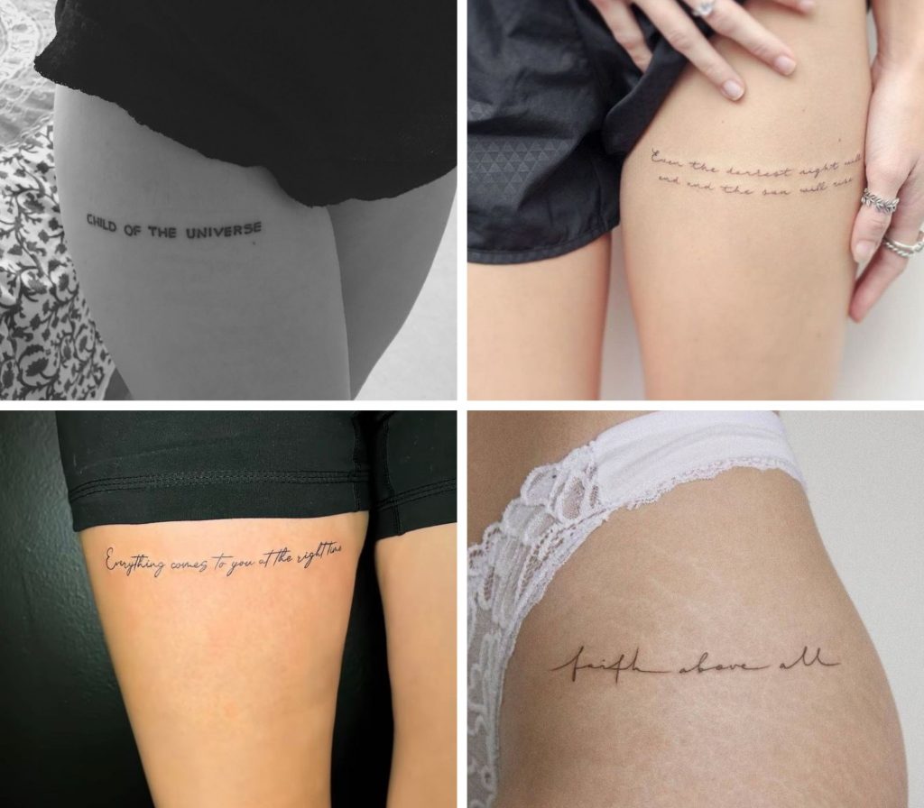 Share 68+ script thigh tattoos latest - in.cdgdbentre
