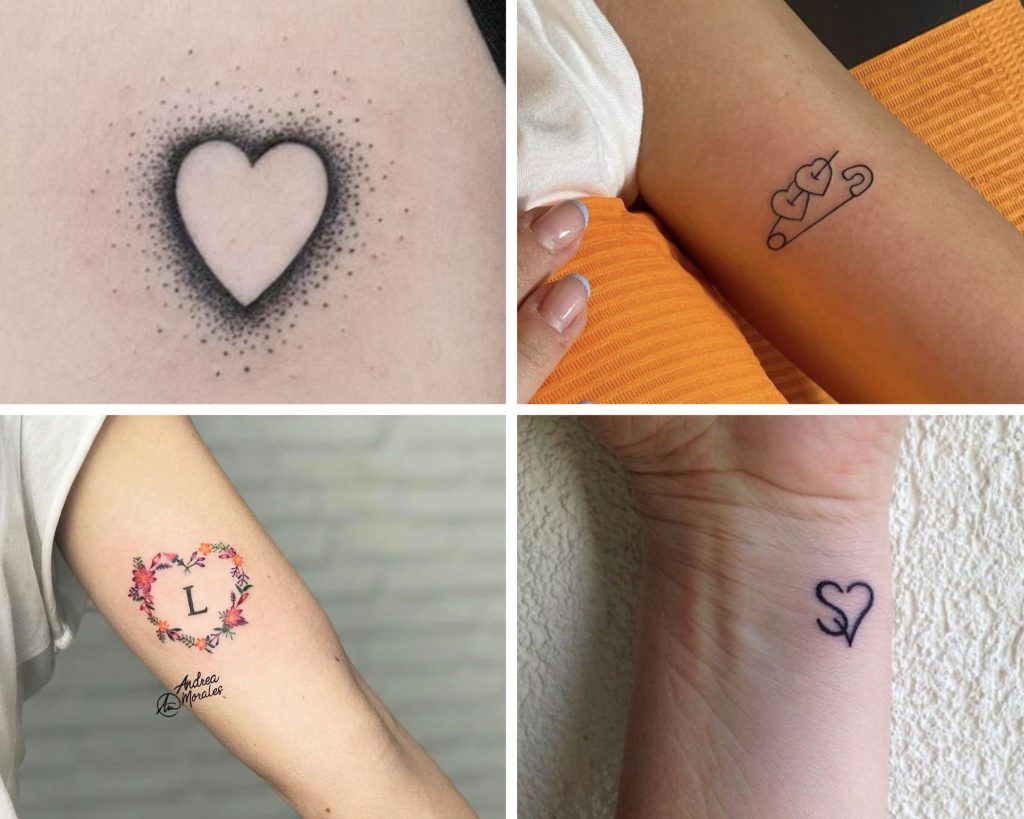 20+ Small and Cute Heart Tattoo Designs on Hand - Wittyduck